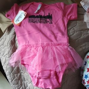 Washington DC onesie NWT